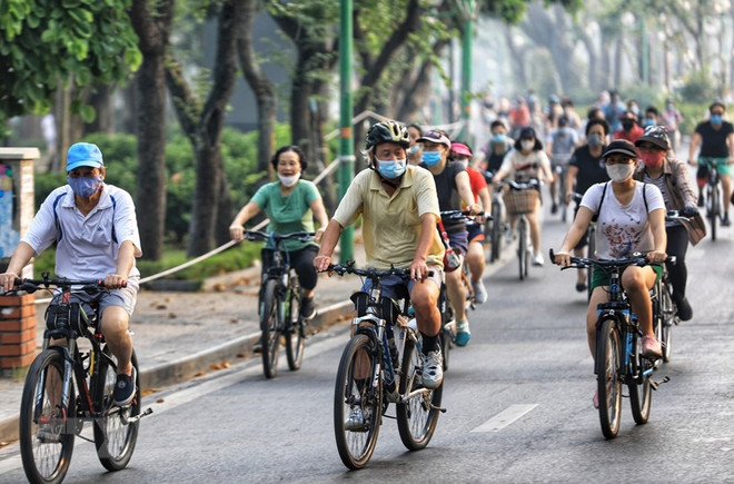疫情期间骑行健身成为新趋势 ảnh 1 疫情期间骑行健身成为新趋势 ảnh 1