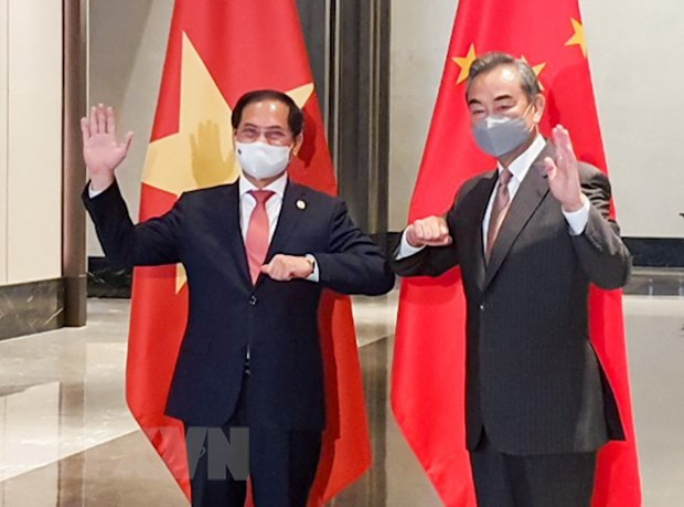 越南与中国两国外长举行会谈 ảnh 1 越南与中国两国外长举行会谈 ảnh 1