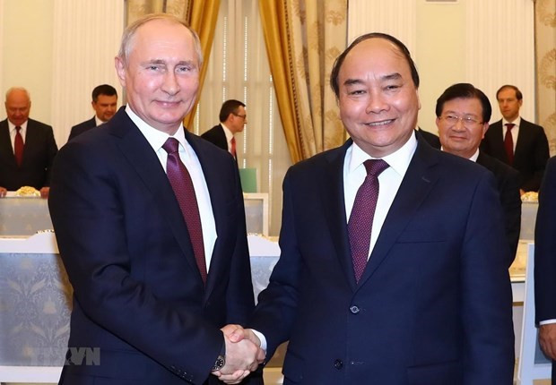 越南国家主席阮春福向俄罗斯总统普京致函 ảnh 1 越南国家主席阮春福向俄罗斯总统普京致函 ảnh 1