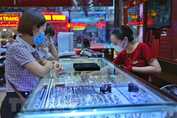 6月7日上午越南国内黄金卖出价下降20万越盾一两 ảnh 1 6月7日上午越南国内黄金卖出价下降20万越盾一两 ảnh 1