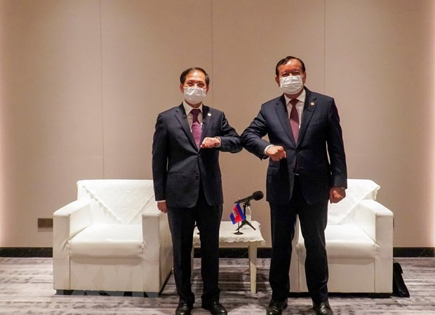 柬埔寨高度评价越南为该国的防疫工作提供的援助 ảnh 1 柬埔寨高度评价越南为该国的防疫工作提供的援助 ảnh 1