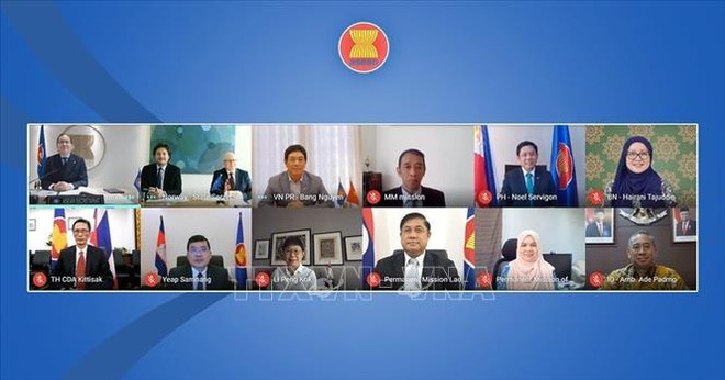 东盟—挪威跨行业联合合作委员会第六次会议以视频形式举行 ảnh 1  东盟—挪威跨行业联合合作委员会第六次会议以视频形式举行 ảnh 1