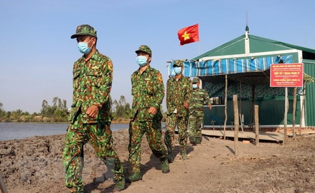 新冠肺炎疫情防控中“提前一步和更先一步”是越南军队强调的主张 ảnh 1