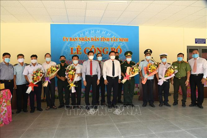 西宁省的新南- Meun Chey国际口岸正式投入运营 ảnh 1