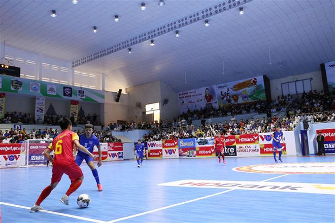 泰山南夺得2020年国家HDBank杯室内五人制足球锦标赛冠军 ảnh 2 泰山南夺得2020年国家HDBank杯室内五人制足球锦标赛冠军 ảnh 2