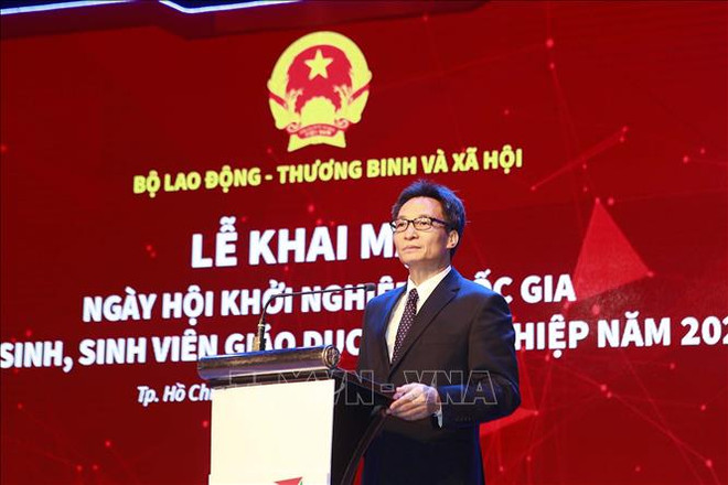 武德儋出席2020年越南学生和大学生国家创业节 ảnh 1