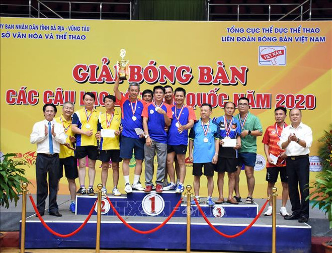 2020年越南乒乓球俱乐部比赛圆满落幕 ảnh 1 2020年越南乒乓球俱乐部比赛圆满落幕 ảnh 1