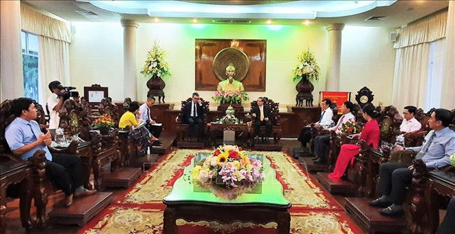 芹苴市与欧盟促进在适应气候变化方面的合作 ảnh 1