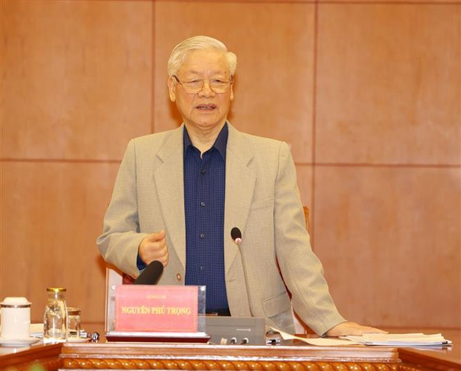 阮富仲总书记:名誉才是最神圣最崇高的东西 ảnh 1 阮富仲总书记:名誉才是最神圣最崇高的东西 ảnh 1