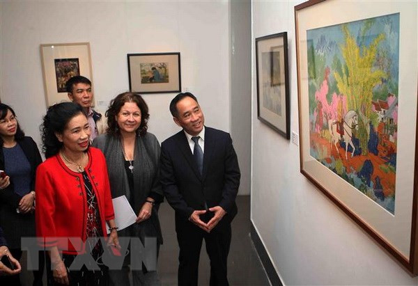 “春天之路”展览会拉开序幕 ảnh 1 “春天之路”展览会拉开序幕 ảnh 1