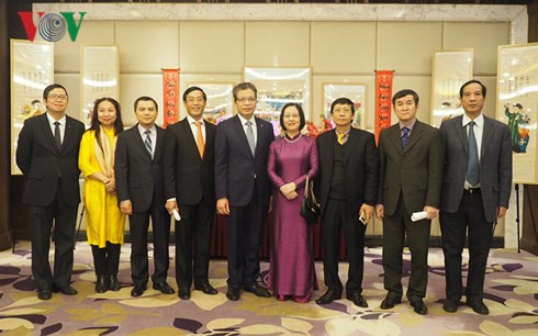 越南驻中国大使馆举行迎新春活动 ảnh 2