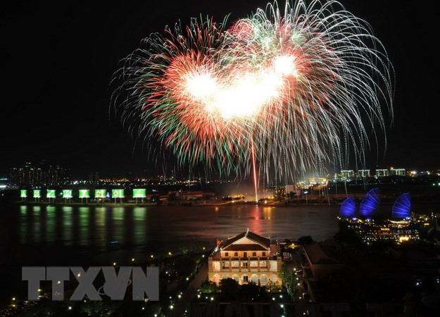 河内市将在30处燃放烟花喜迎2018年春节 ảnh 1 河内市将在30处燃放烟花喜迎2018年春节 ảnh 1