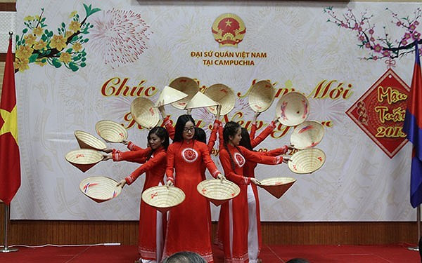 2018年迎春招待会在柬隆重举行 ảnh 1