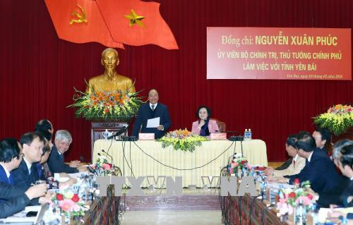 阮春福:安沛省需继续改善投资环境充分发挥木江界梯田的潜力 ảnh 1 阮春福:安沛省需继续改善投资环境充分发挥木江界梯田的潜力 ảnh 1