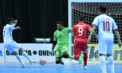 亚洲室内五人制足球锦标赛:打败巴林队 越南队有望入围 ảnh 1 亚洲室内五人制足球锦标赛:打败巴林队 越南队有望入围 ảnh 1