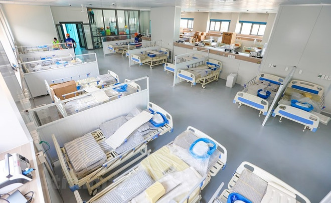 河内:新冠肺炎患者救治定点医院拟于9月1日投运 ảnh 1 河内:新冠肺炎患者救治定点医院拟于9月1日投运 ảnh 1
