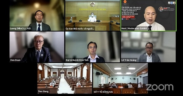 新冠肺炎疫情:与旅外越侨专家联系为同奈、前江两省提供远程医疗援助 ảnh 1 新冠肺炎疫情:与旅外越侨专家联系为同奈、前江两省提供远程医疗援助 ảnh 1