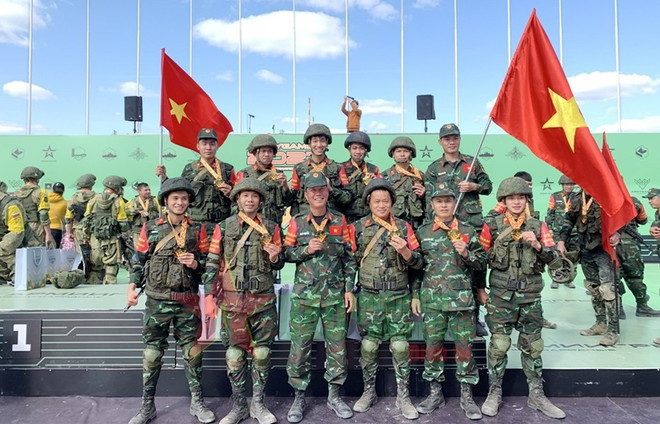 2021年国际军事比赛:越南人民军参赛队在各场比赛中表现出色 ảnh 1 2021年国际军事比赛:越南人民军参赛队在各场比赛中表现出色 ảnh 1
