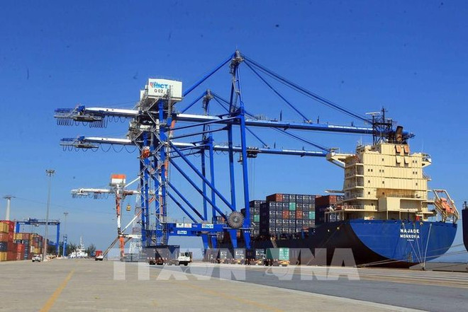 2023年春节假期航运公司货轮连续停靠海防港 ảnh 1 2023年春节假期航运公司货轮连续停靠海防港 ảnh 1