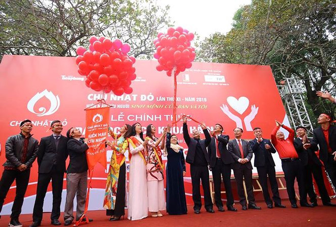 2019年“红色星期日”活动:全国有近70个无偿献血点 ảnh 1 2019年“红色星期日”活动:全国有近70个无偿献血点 ảnh 1