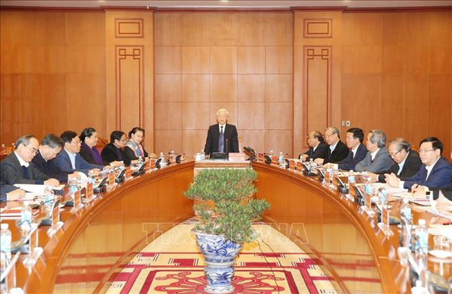 越南人民军全军各级党委和指挥机关坚持遵守党的领导 ảnh 1 越南人民军全军各级党委和指挥机关坚持遵守党的领导 ảnh 1