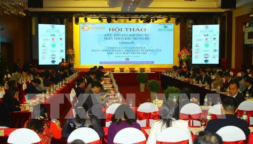 海外越侨为推动北中部地区东西经济走廊发展物流战略建言献策 ảnh 1