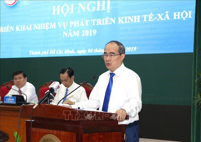 胡志明市市委书记阮善仁:2019年或将成为胡志明市行政改革突破之年 ảnh 2 胡志明市市委书记阮善仁:2019年或将成为胡志明市行政改革突破之年 ảnh 2