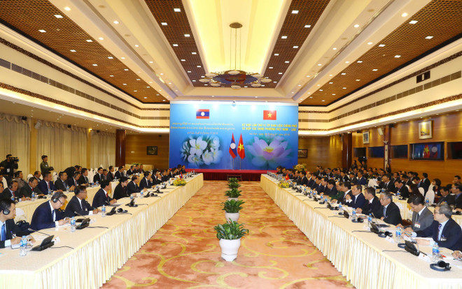 越老政府间合作委员会第41次会议在河内召开 ảnh 1 越老政府间合作委员会第41次会议在河内召开 ảnh 1