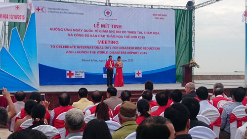 越南举行集会响应国际减灾日 ảnh 1