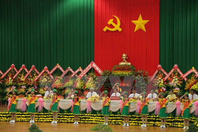 越共茶荣省第十次代表大会开幕 ảnh 1