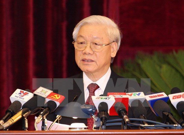 越共十一届中央委员会第十二次会议落下帷幕 ảnh 1