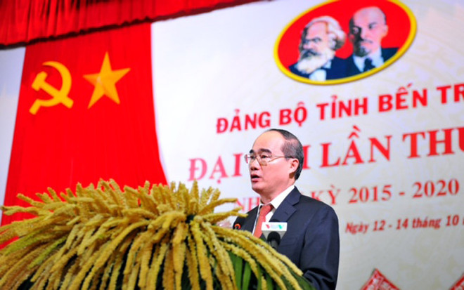 阮善仁同志出席越共槟椥省第十次代表大会 ảnh 1 阮善仁同志出席越共槟椥省第十次代表大会 ảnh 1