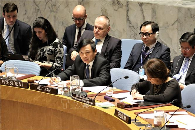 越南与联合国安理会:越南主持召开联合国安理会关于以色列和巴基斯坦局势公开会 ảnh 1 越南与联合国安理会:越南主持召开联合国安理会关于以色列和巴基斯坦局势公开会 ảnh 1