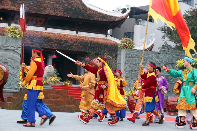 纪念玉回-栋多大捷231周年的栋多丘庙会在首都河内隆重举行 ảnh 3