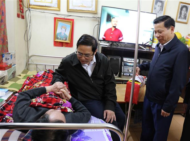 范明政春节前走访慰问伤残军人疗养中心 ảnh 1 范明政春节前走访慰问伤残军人疗养中心 ảnh 1