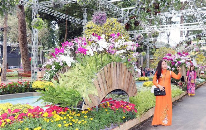 2020年胡志明市迎春花市:种类丰富 活动精彩 ảnh 2 2020年胡志明市迎春花市:种类丰富 活动精彩 ảnh 2