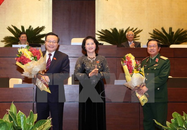 越南第十三国会第十一次会议:杜伯巳与冯国显当选第十三届国会副主席职务 ảnh 1 越南第十三国会第十一次会议:杜伯巳与冯国显当选第十三届国会副主席职务 ảnh 1