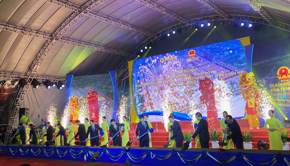 清化省高端综合型生态旅游、娱乐休闲度假区项目开工建设 ảnh 1