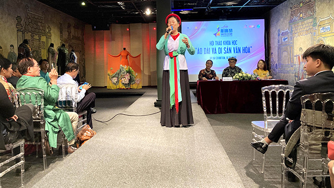 “奥黛与文化遗产”研讨会有利于弘扬国服文化价值 ảnh 1 “奥黛与文化遗产”研讨会有利于弘扬国服文化价值 ảnh 1