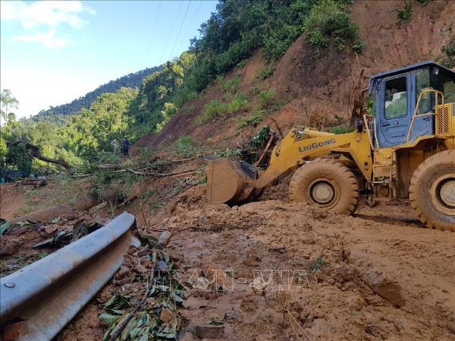 广南省南茶媚县泥石流事故：已经找到第八名遇难者遗体 ảnh 1