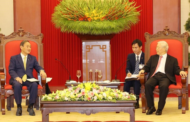 日本首相菅义伟高度评价访问越南和印尼之旅取得的成功 ảnh 1 日本首相菅义伟高度评价访问越南和印尼之旅取得的成功 ảnh 1