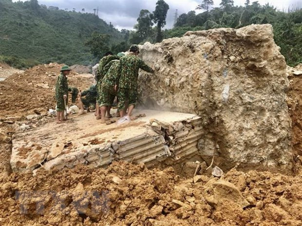 捞庄3号水电站山体滑坡事件:失踪者搜救工作因天气原因暂停 ảnh 1 捞庄3号水电站山体滑坡事件:失踪者搜救工作因天气原因暂停 ảnh 1