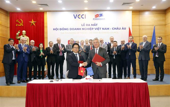 越南-欧洲企业理事会问世 ảnh 1 越南-欧洲企业理事会问世 ảnh 1