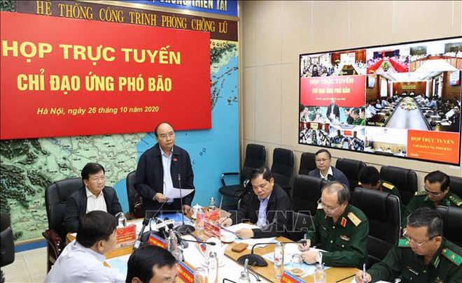 最大限度降低第九号台风造成的危害和损失 ảnh 1