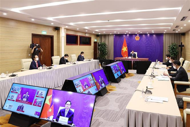 越南政府总理范明政出席大湄公河次区域经济合作第七次领导人会议 ảnh 2 越南政府总理范明政出席大湄公河次区域经济合作第七次领导人会议 ảnh 2