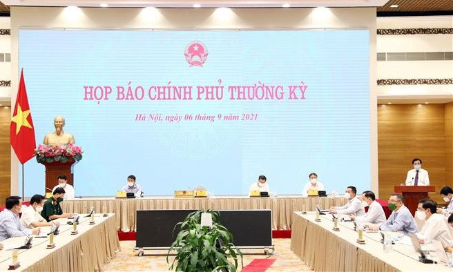 政府8月份例行记者会:国产疫苗的安全性、免疫原性和保护效力仍需进一步评估 ảnh 1 政府8月份例行记者会:国产疫苗的安全性、免疫原性和保护效力仍需进一步评估 ảnh 1