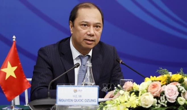 越老两国外交部第六次政治磋商以视频方式举行 ảnh 1 越老两国外交部第六次政治磋商以视频方式举行 ảnh 1