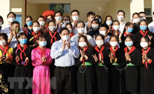 越南政府总理范明政走访太原省 ảnh 3 越南政府总理范明政走访太原省 ảnh 3