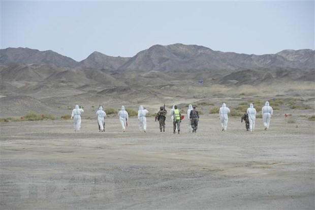 2021年国际军事比赛:越南人民军化学参赛队获得射击比赛银牌 ảnh 1 2021年国际军事比赛:越南人民军化学参赛队获得射击比赛银牌 ảnh 1