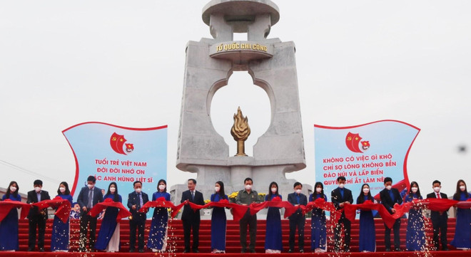 设在广平省的C283先锋青年队纪念区落成 ảnh 1 设在广平省的C283先锋青年队纪念区落成 ảnh 1